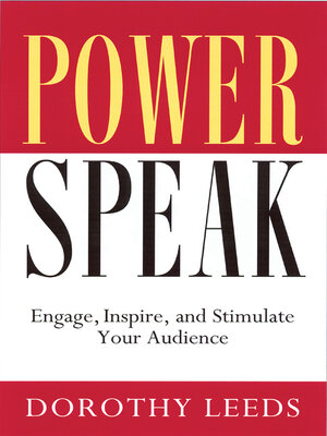 cover image of Power Speak